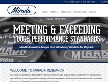 Tablet Screenshot of miradaresearch.com